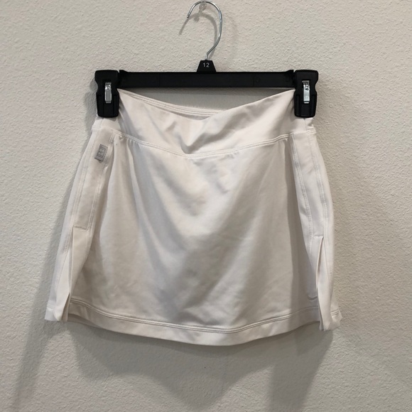 Nike mini white skirt with shorts attached